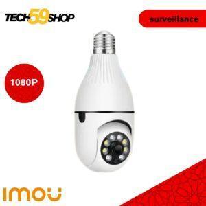 Caméra Ampoule WiFi 1080P | Vision 360° Panoramique