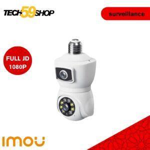 Caméra Sécurité Double Objectif 1080P | 360° Sans Fil