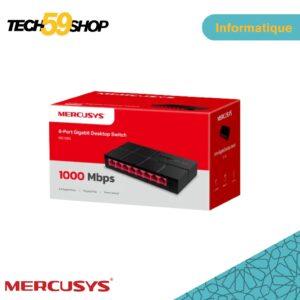 Mercusys MS108G | Switch Gigabit 8 Ports
