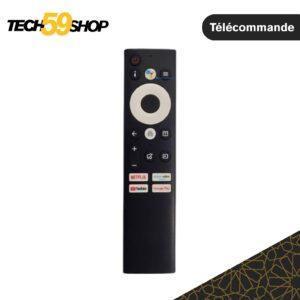 Télécommande Smart TV Thomson | Commande Vocale | Raccourcis Netflix, YouTube | Remplacement Original/Compatible