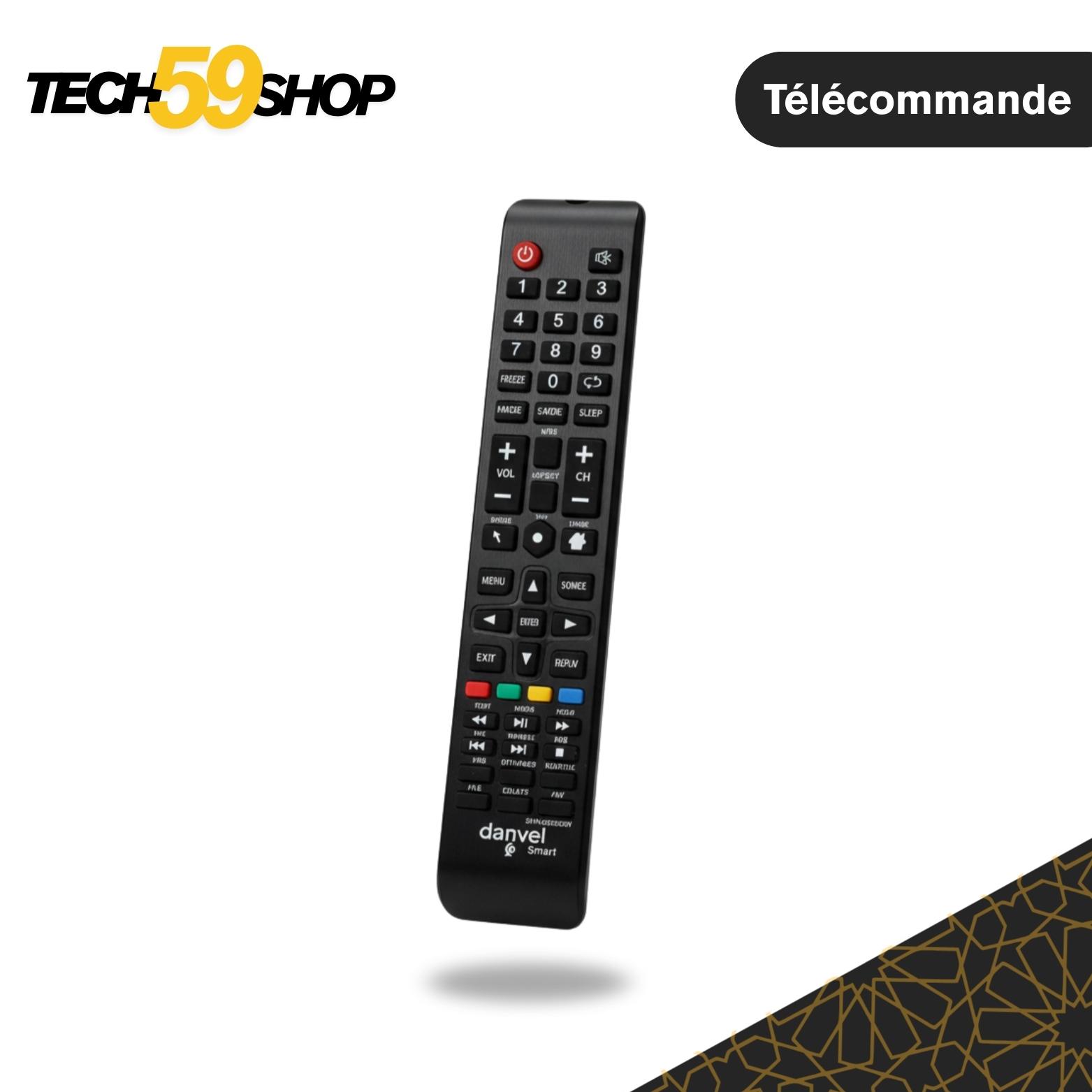 Télécommande TV de remplacement compatible (NOM DU PRODUIT)