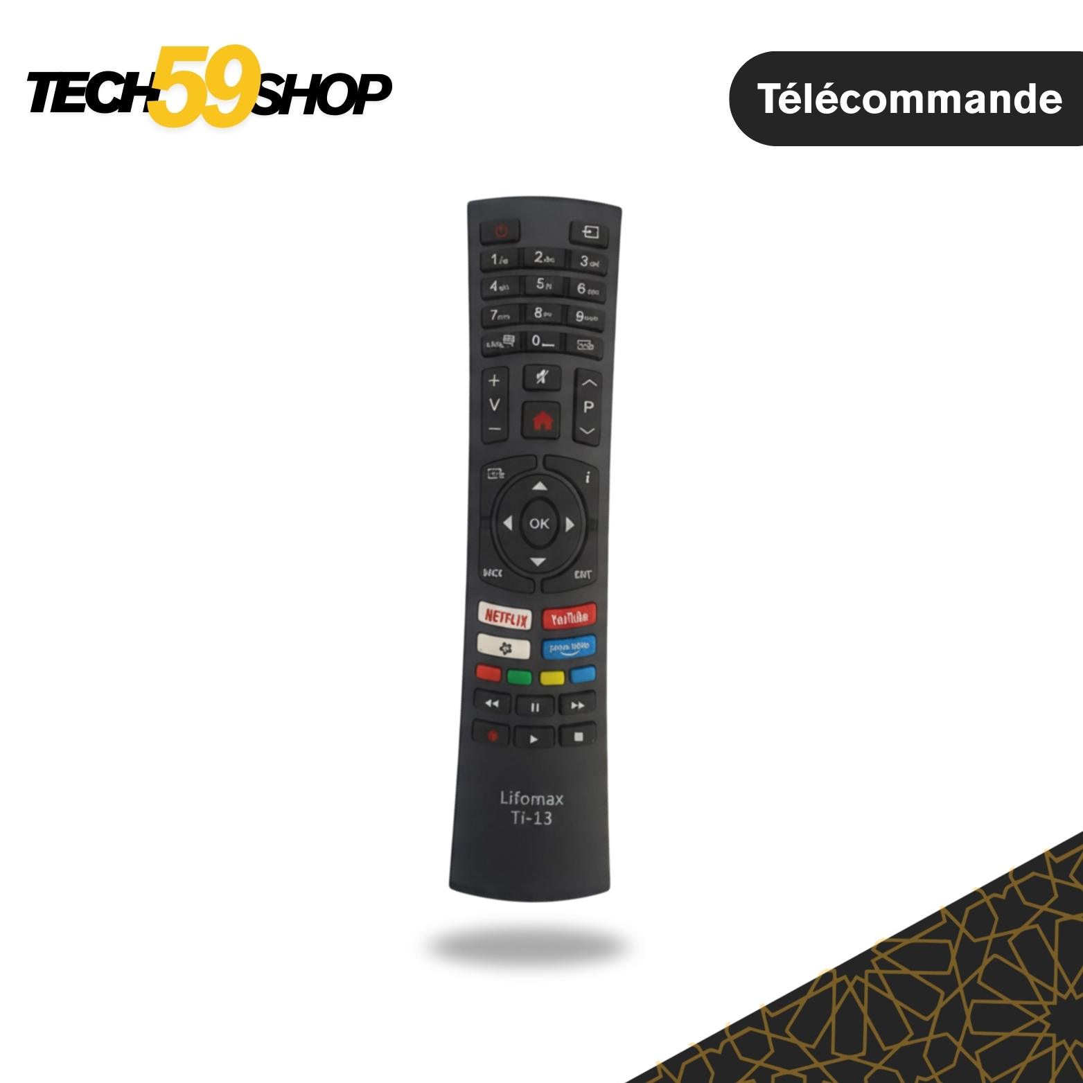 Télécommande TV de remplacement compatible (NOM DU PRODUIT)