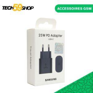 Chargeur Samsung 25W PD | Super Fast Charging | USB-C