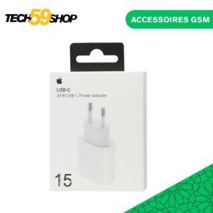 Chargeur Apple 35W Double USB-C | Adaptateur Multi-Appareils