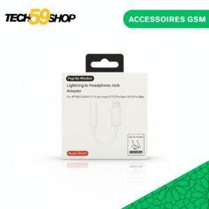 JH-002 Adaptateur Lightning vers Jack 3.5mm