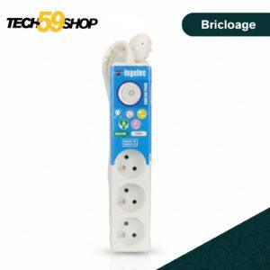 Multiprise Ingelec 36SION | Rallonge 3 Prises (Terre)