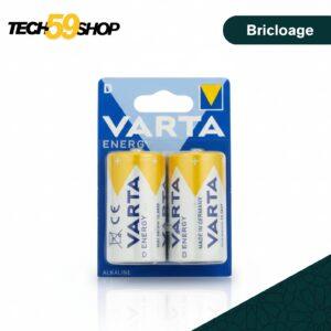 Piles Alcalines Varta Energy D (LR20) 1.5V (x2)