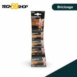 Piles Duracell Simply AAA Alcalines (x4) | 1.5V