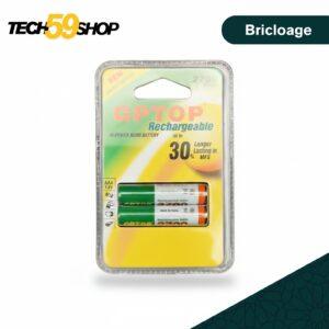 Piles Rechargeables GPTOP AAA (LR03)