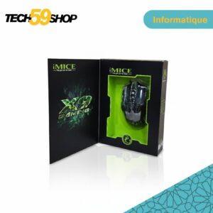 Souris Gaming Filaire iMICE X9