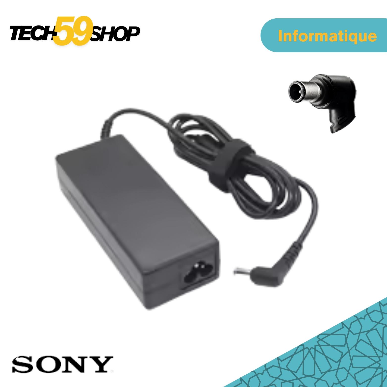 chargeur-sony-vaio-vgp-ac19-5v10-adaptateur-secteur-19-5v-3-3a-65w